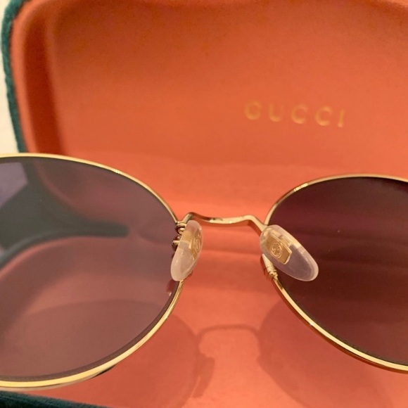 gucci blue glitter sunglasses